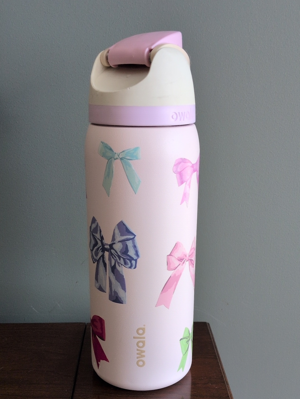 Owala 32oz. Freesip Girlhood Pink Bow Urban Outfitters Collab SS Water Bottle